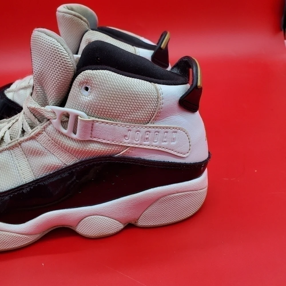 Nike Air Jordan 6 Rings Defining Moments Sneakers Size 3 Youth Shoes